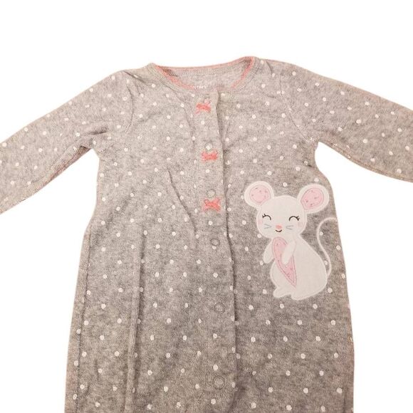 Carter's footed pj's 3 months - Picture 2 of 3